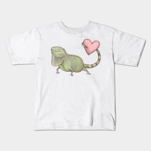 Iguana Love You Kids T-Shirt
